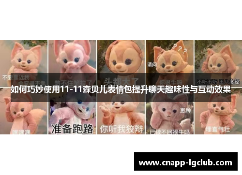 如何巧妙使用11-11森贝儿表情包提升聊天趣味性与互动效果