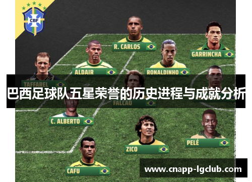 巴西足球队五星荣誉的历史进程与成就分析