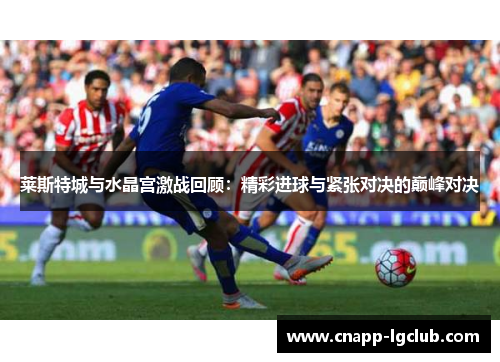 莱斯特城与水晶宫激战回顾：精彩进球与紧张对决的巅峰对决