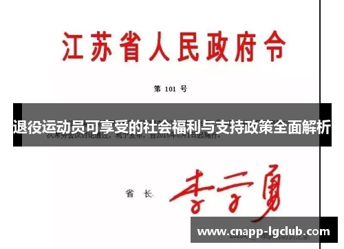 退役运动员可享受的社会福利与支持政策全面解析