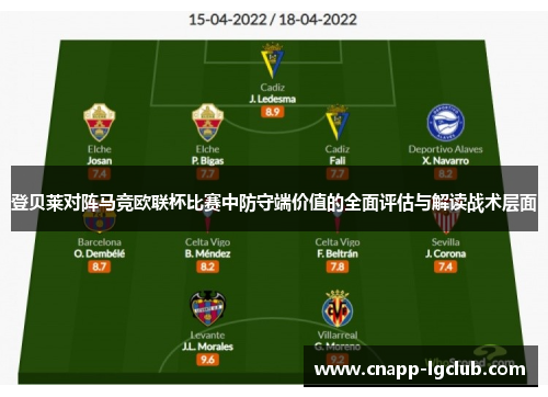 登贝莱对阵马竞欧联杯比赛中防守端价值的全面评估与解读战术层面